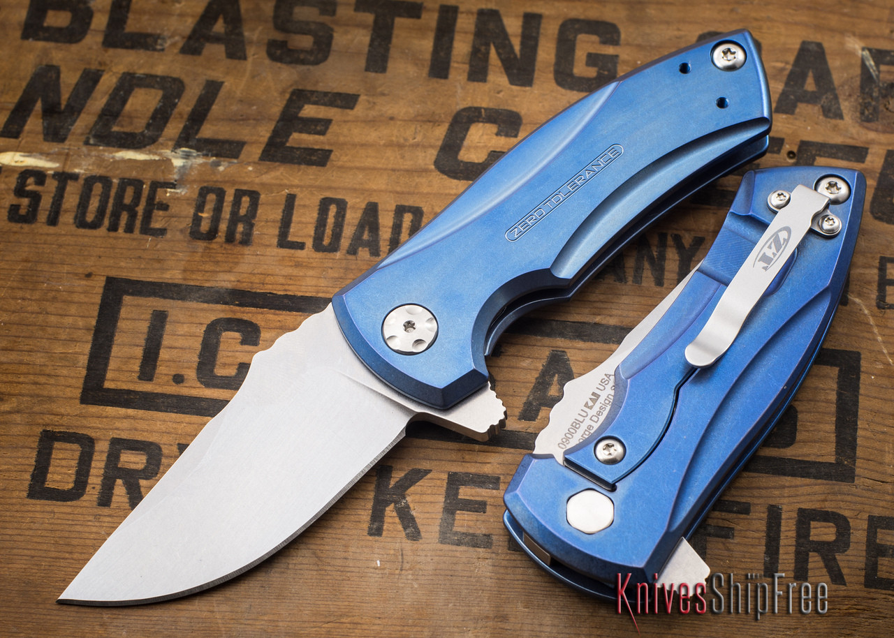 Zero Tolerance: 0900BLU | KnivesShipFree