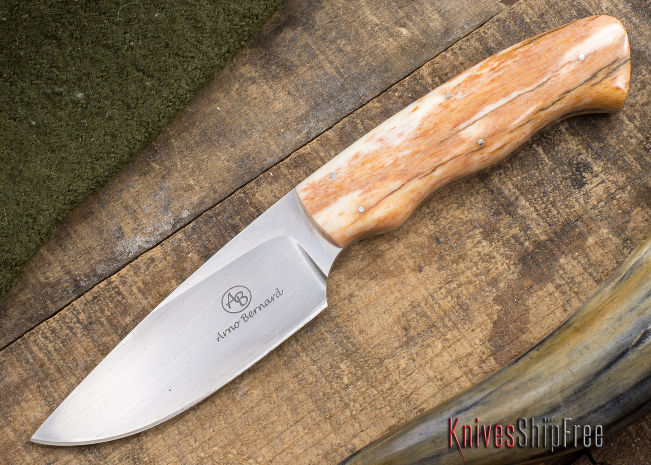 Arno Bernard Knives: Grazer Series - Zebra - Giraffe Bone - 102757