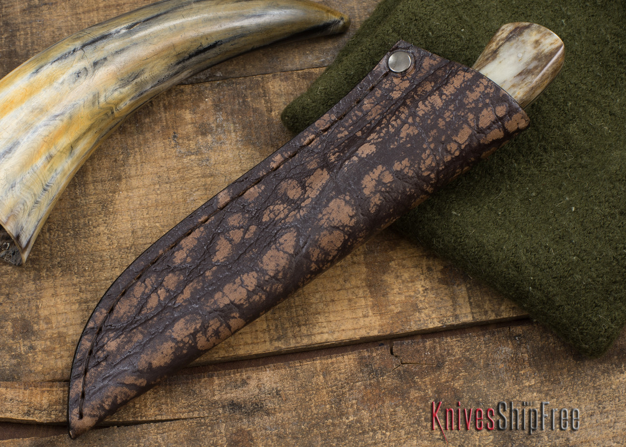 Arno Bernard Knives: Predator Series - Cheetah - Maple Burl - 110427