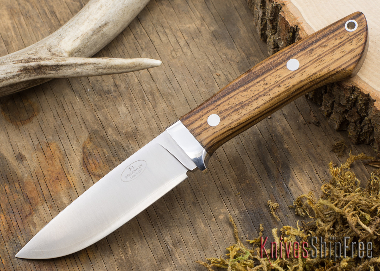 Fallkniven: Custom F1 - Zebrawood