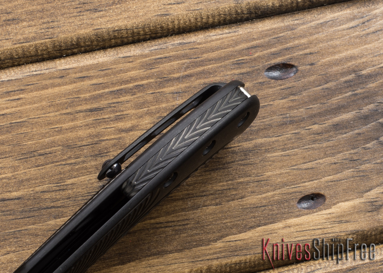 Todd Begg Knives Steelcraft Series Field Marshall Black Titanium