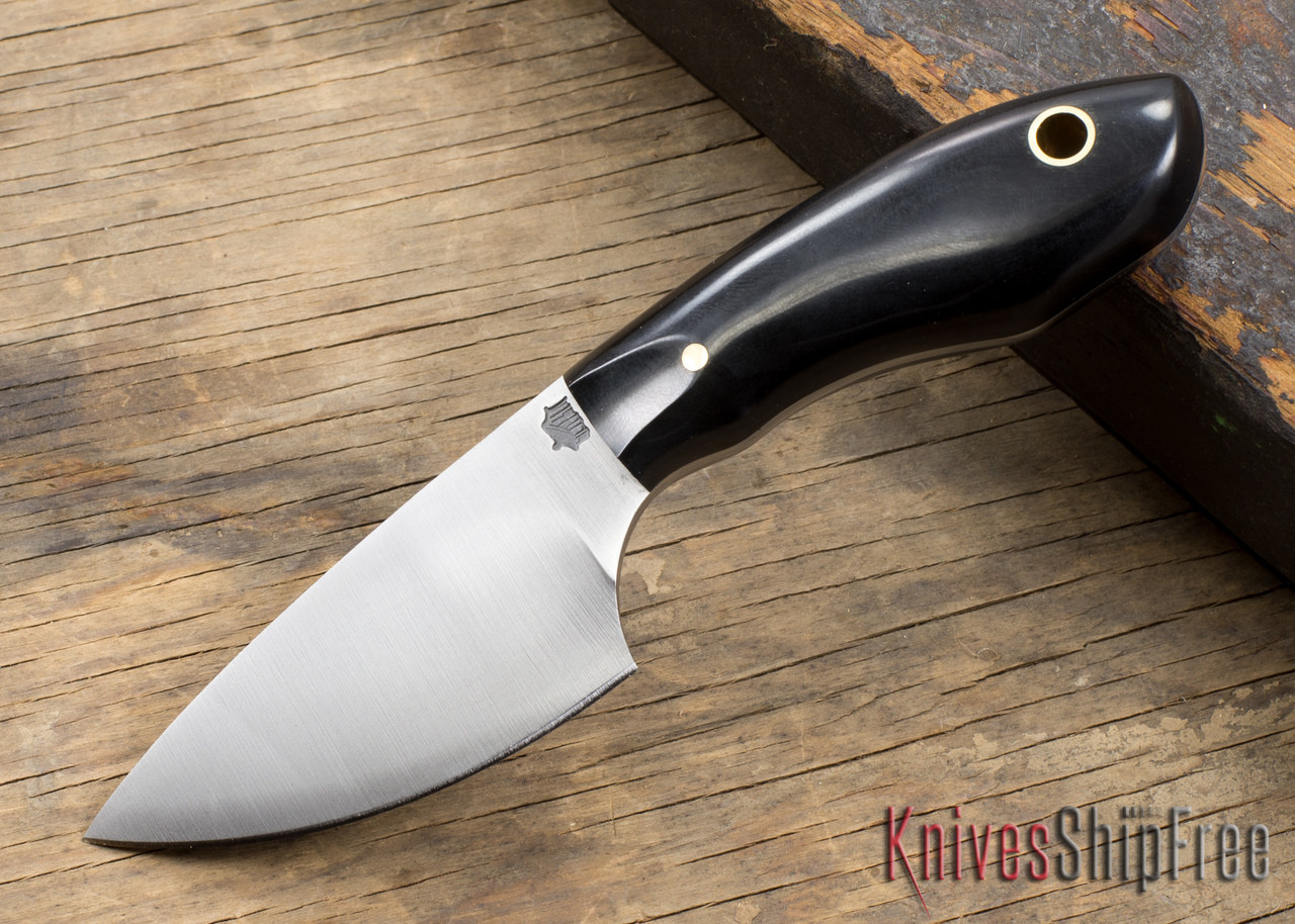 L.T. Wright Knives: JX3 - Black Paper Micarta