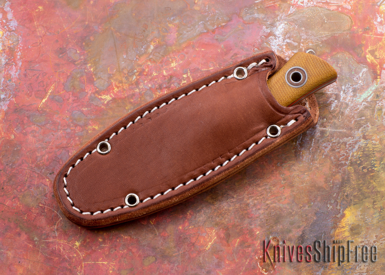 Buy Fiddleback Forge: Mosquito - Natural Canvas Micarta