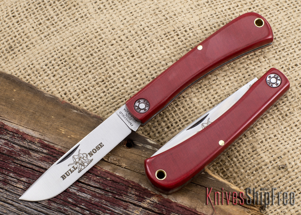 Buy Great Eastern Cutlery: #71 Farm & Field - Bullnose - Red Linen