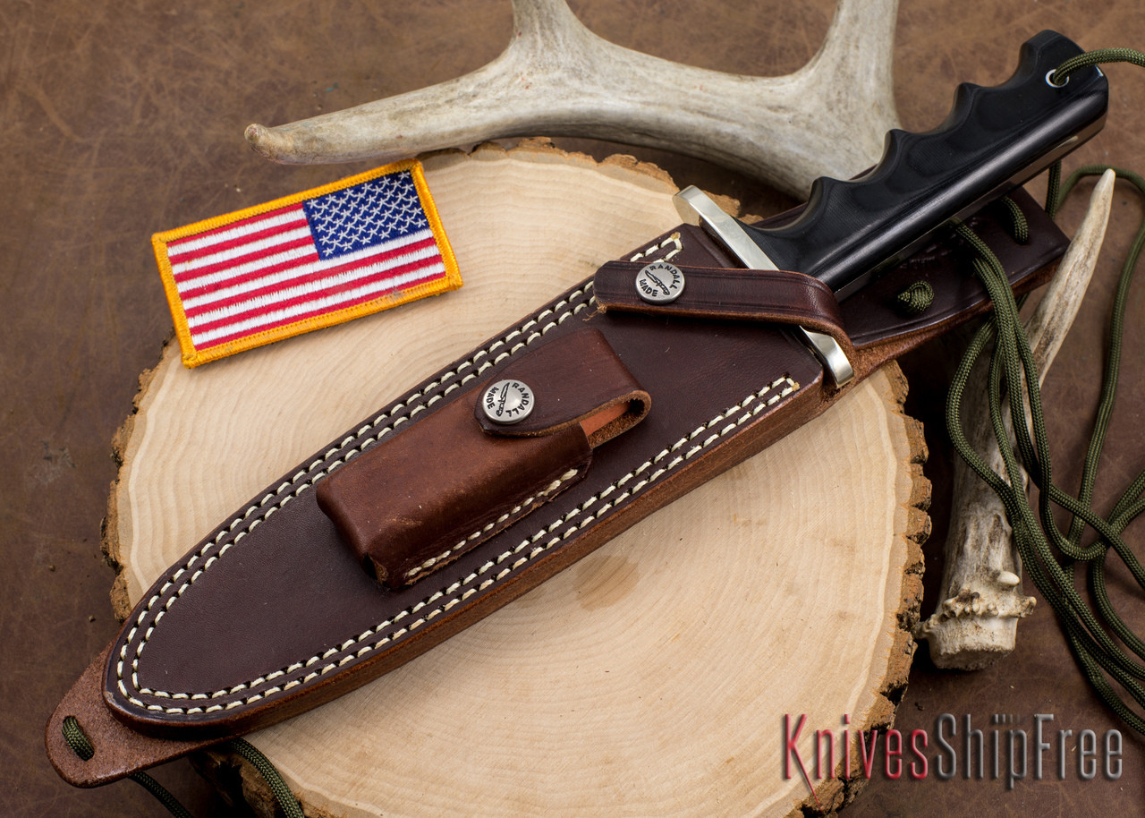 Randall Made Knives: Model 14 Attack - Black Micarta