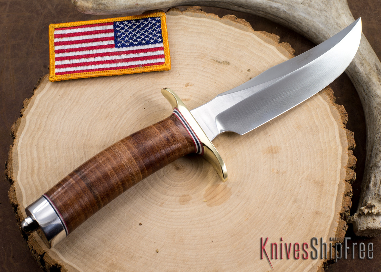 Randall Made Knives: Model 4-6F Fighter - Stacked Leather