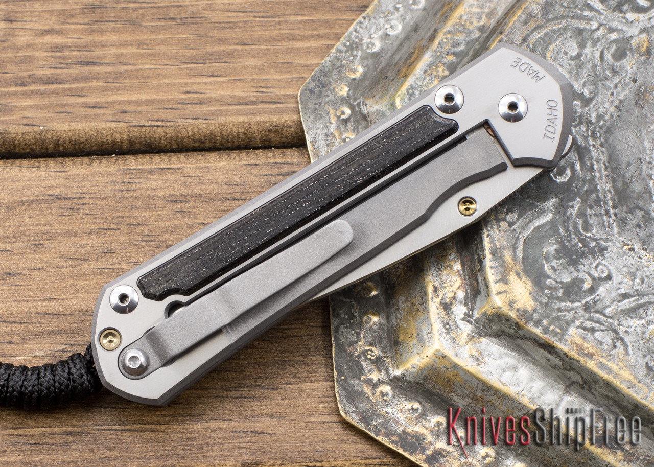 Chris Reeve Knives Large Sebenza 21 Bog Oak Inlay 021302