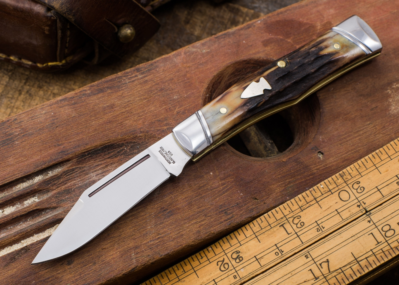 Northwoods Knives Gunstock Jack Stag