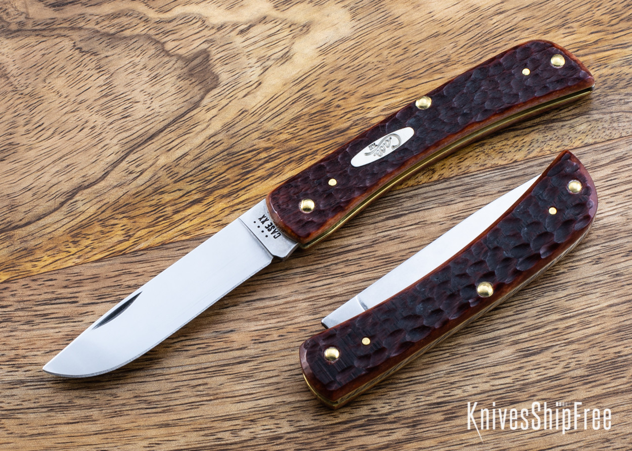Case Knives Sod Buster Jr. Chestnut Jigged Bone Chrome Vanadium