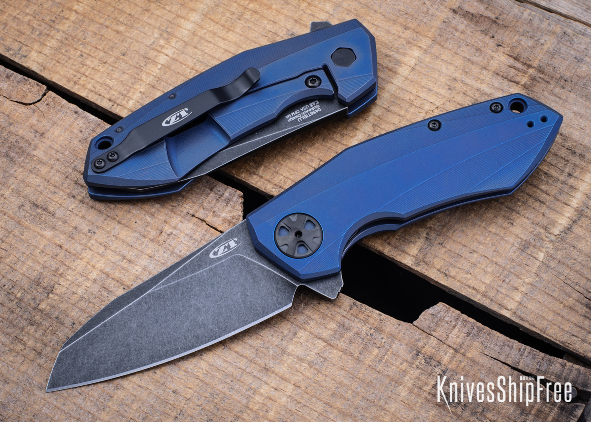 Zero Tolerance 0456TIBLU Factory Special Series Sinkevich Design
