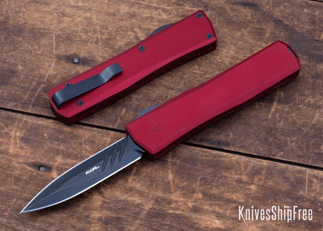 Axial Shift OTF Auto Red Anodized Aluminum CPM20CV Double