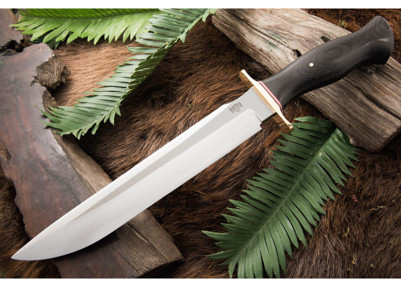 Bark River Knives Custom Bowie 2016 Series KnivesShipFree