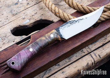 Box Elder Burl - Red Liners - LH14HJ103 (Back)