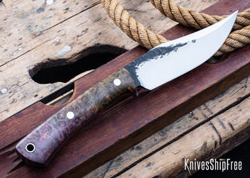 Box Elder Burl - Red Liners - LH14HJ110 (Back)