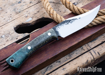 Box Elder Burl - Blue Liners - LH14HJ071 (Back)