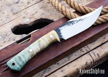 Box Elder Burl - Blue Liners - LH14HJ083 (Back)