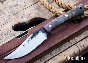 Box Elder Burl - Red Liners - LH14HJ101 (Front)