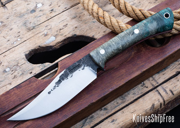 Box Elder Burl - Red Liners - LH14HJ105 (Front)