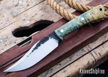 Box Elder Burl - Red Liners - LH14HJ109 (Front)