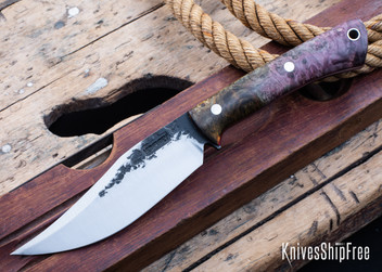 Box Elder Burl - Red Liners - LH14HJ110 (Front)