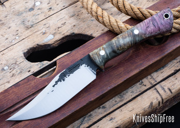 Box Elder Burl - Red Liners - LH14HJ114 (Front)