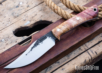 Box Elder Burl - White Liners - LH14HJ115 (Front)