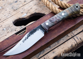 Box Elder Burl - Black Liners - LH14HJ056 (Front)