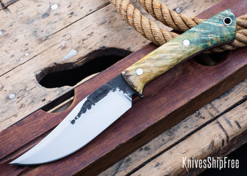 Box Elder Burl - Black Liners - LH14HJ058 (Front)