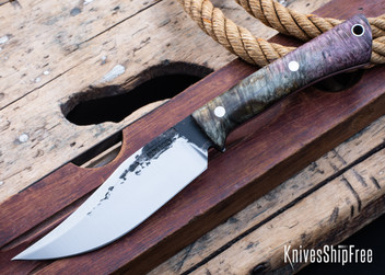 Box Elder Burl - Black Liners - LH14HJ066 (Front)