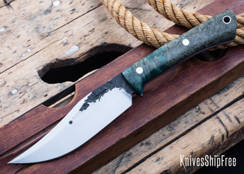 Box Elder Burl - Blue Liners - LH14HJ070 (Front)