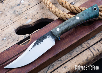 Box Elder Burl - Blue Liners - LH14HJ071 (Front)