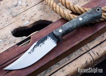 Box Elder Burl - Blue Liners - LH14HJ073 (Front)