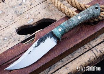 Box Elder Burl - Orange Liners - LH14HJ089 (Front)