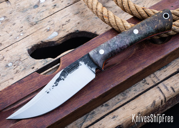 Box Elder Burl - Orange Liners - LH14HJ091 (Front)