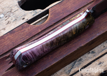 Box Elder Burl - Red Liners - LH14HJ103 (Liners)