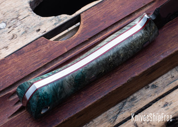 Box Elder Burl - Red Liners - LH14HJ105 (Liners)