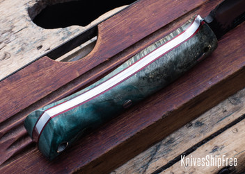 Box Elder Burl - Red Liners - LH14HJ108 (Liners)