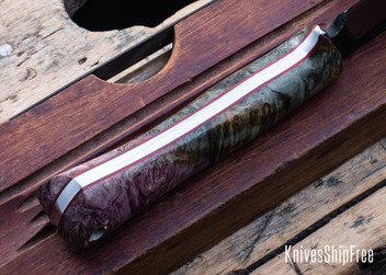 Box Elder Burl - Red Liners - LH14HJ114 (Liners)