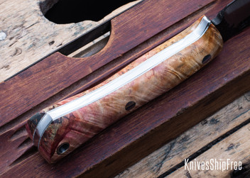 Box Elder Burl - White Liners - LH14HJ115 (Liners)