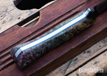 Box Elder Burl - Blue Liners - LH14HJ069 (Liners)