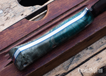 Box Elder Burl - Blue Liners - LH14HJ082 (Liners)