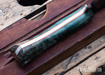 Box Elder Burl - Orange Liners - LH14HJ090 (Liners)