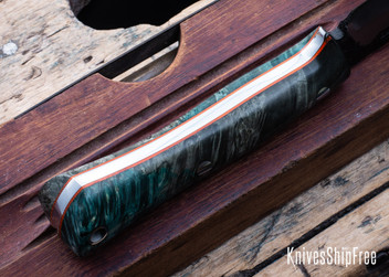 Box Elder Burl - Orange Liners - LH14HJ093 (Liners)