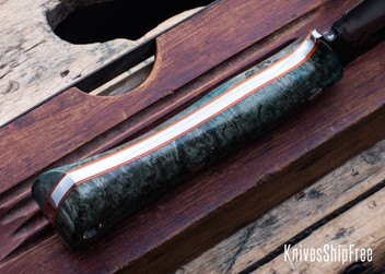 Box Elder Burl - Orange Liners - LH14HJ094 (Liners)