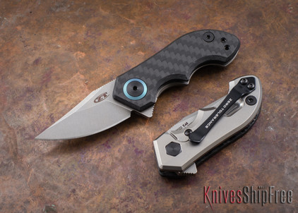 Zero Tolerance: ZT0022 - Titanium Framelock - Carbon Fiber - CPM-20CV