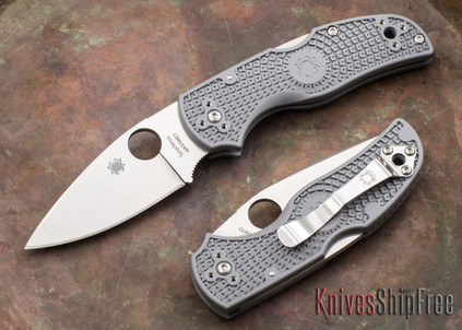 Spyderco: Native 5 Lightweight - Gray FRN - Maxamet - C41PGY5