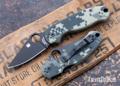Spyderco Para 3 - C223GPS Taschenmesser Mit CPM-S30V Klinge & G-10 Griff