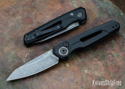 Kershaw Knives: Launch 11 Auto - Black Aluminum - Blackwash CPM-154 - 7550