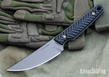 RMJ Tactical: Unmei - Nitro-V - Tungsten Cerakote - Black G-10
