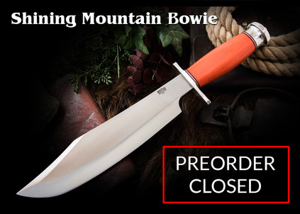 Bark River Knives: Shining Mountain Bowie Preorder